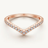 The Wishbone Ring - Rose Gold